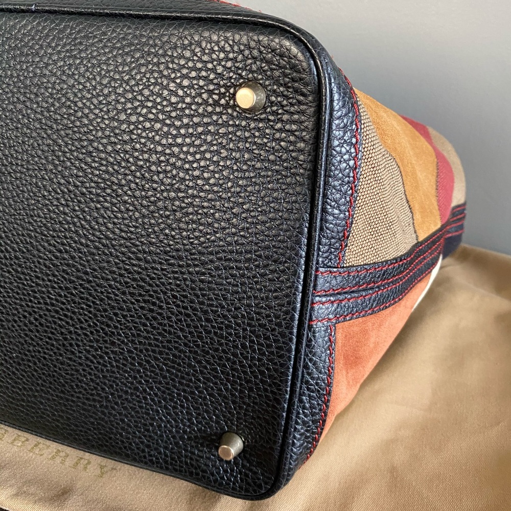 Burberry Medium Ashby Patchwork Tote Bag - Picture 7 of 15